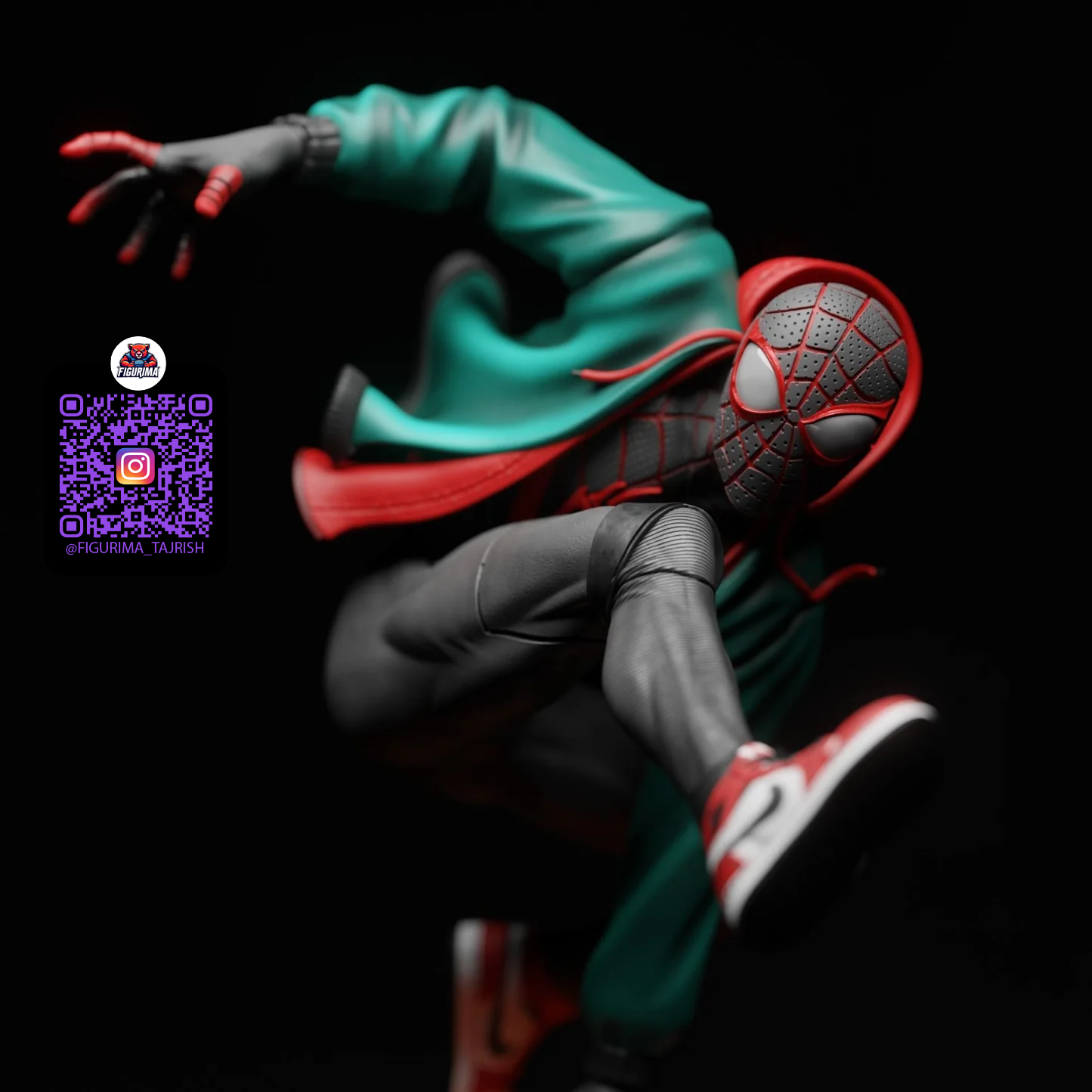 miles morales spider man statue 3d model c03ea02f47