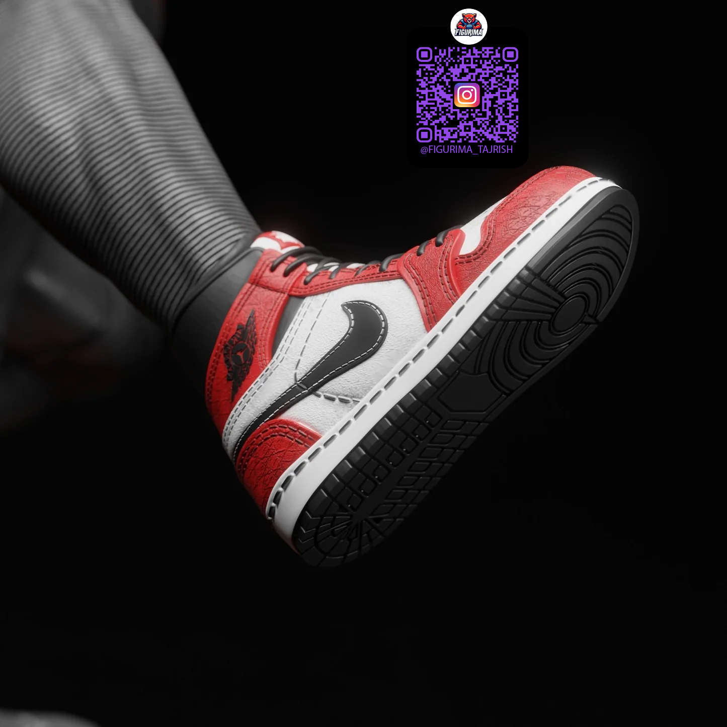 miles morales spider man statue 3d model e3a8237df9