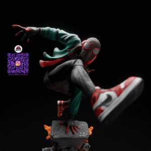 miles morales spider man statue 3d model ea31eb83e0